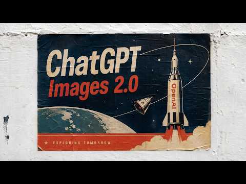ChatGPT Images 2.0 공식 영상 미리보기