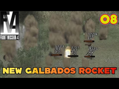 Front Mission 4  Durandal Simulation 09 test my new Galbados rocket フロントミッション フォース