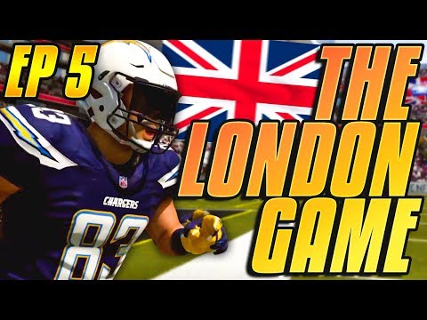 PLAYING IN LONDON! THOMAS DUARTE'S PLAYER CAREER EP.5! Madden 19 Career Mode