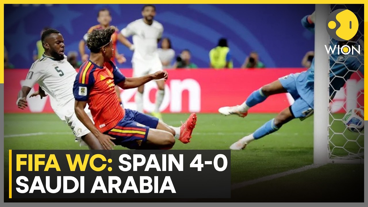 FIFA World Cup 2026: Spain Crush Saudi Arabia 4-0 To Boost Knockout Hopes
