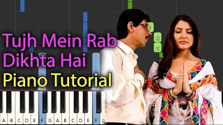 Download lagu Tujh Mein Rab Dikhta Hai Piano Tutorial Notes & MIDI | Rab Ne Bana Di Jodi mp3