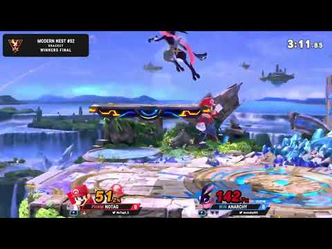 PHNM NoTag (Mario) vs WIN Anarchy (Greninja) - Modern Nest #52 - Winners Finals