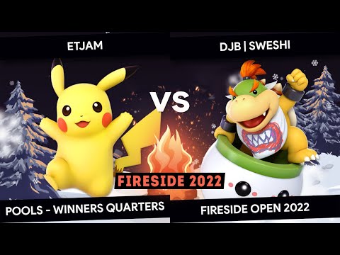 FIRESIDE OPEN 2022 - Etjam (Pikachu) vs Sweshi (Bowser Jr.) - Pools - Winners Quarters