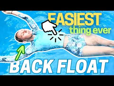 How to float on your back for Beginners | Watch this before you give up