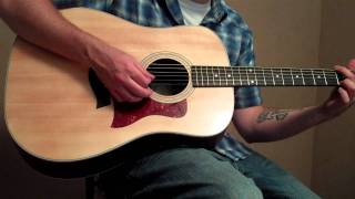 Video thumbnail for Taylor 210e acoustic demo by ussjpr82