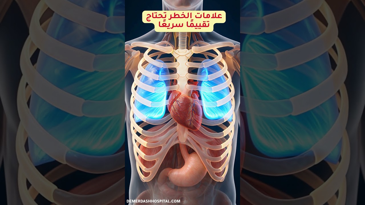 مش كل ألم في الصدر سببه القلب 🫀