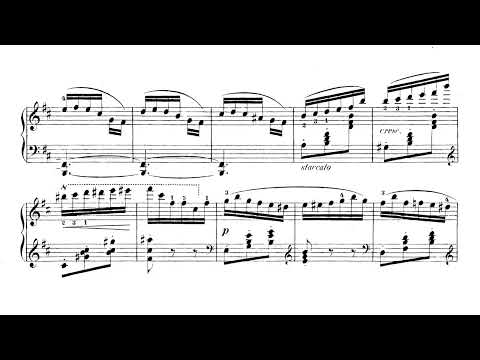 MacDowell - "Witches Dance" from '2 Fantasiestücke, Op. 17' (Audio+Sheet) [Hough]