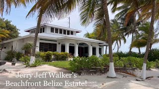 Jerry Jeff Walker’s BEACHFRONT Belize Estate- Ambergris Caye, BELIZE