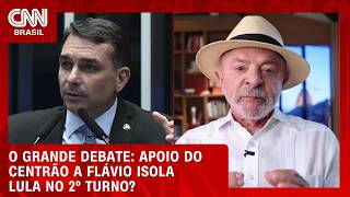 Vídeo: Apoio do centrão a Flávio isola Lula no 2º turno? | O GRANDE DEBATE