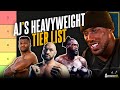 Anthony Joshua Heavyweight Tier List | Tyson Fury, Deontay Wilder, Francis Ngannou & Chisora shock 😮