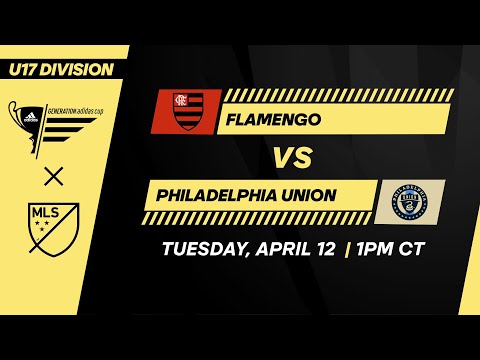 U17 GA Cup: Flamengo vs Philadelphia Union | April 12, 2022 | FULL GAME