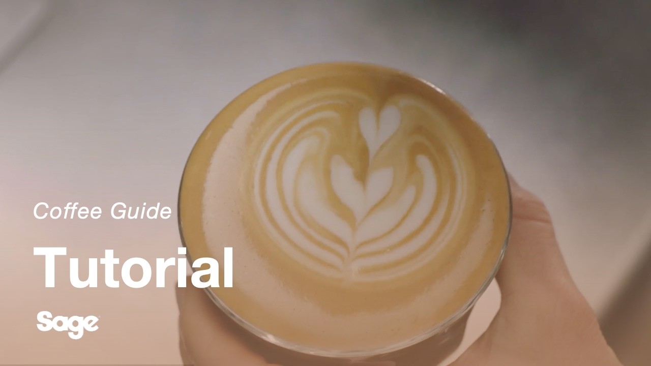 How to create latte art: the tulip & rosetta