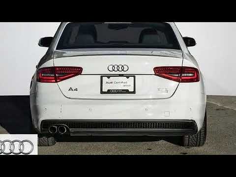2014 Audi A4 2.0 8sp Tiptronic Technik