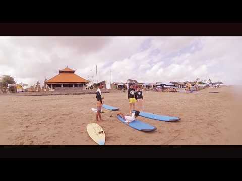 Surf Activities | Beginner | Batu Bolong Beach | Bali | Xiaomi yi