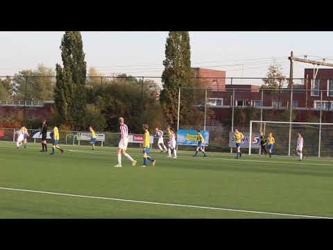 (D) Hooglanderveen jo17-1 vs ASC Nieuwland jo17-1 op 3-11-2018