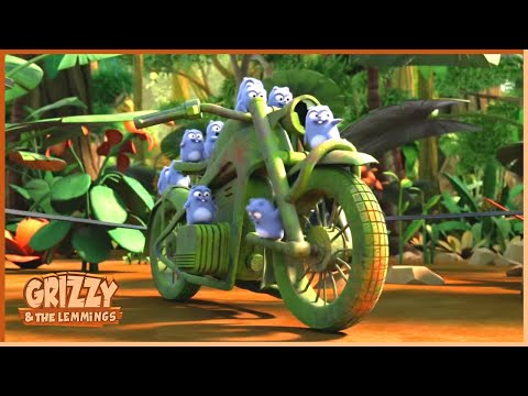 24-Carat Chocolate | Grizzy & the lemmings (Clip) | 🐻🐹 Cartoon for Kids