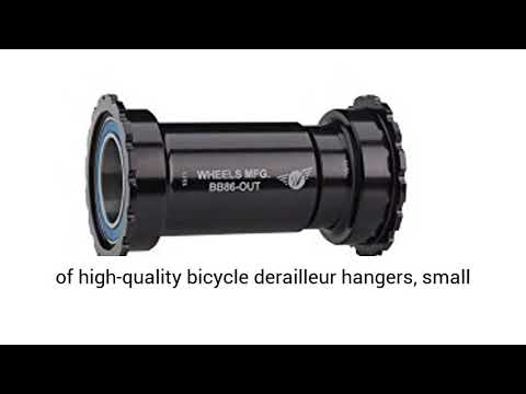 Wheels Manufacturing BB86 Bottom Bracket Threaded Together for Shimano Alloy Black Bike Pack Accesso
