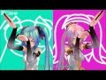 MMD [Hatsune Miku & Megurine Luka] 愛Dee ...