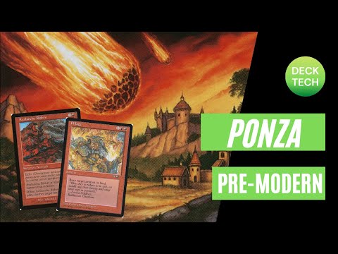 PREMODERN MTG: PONZA: Deck Tech