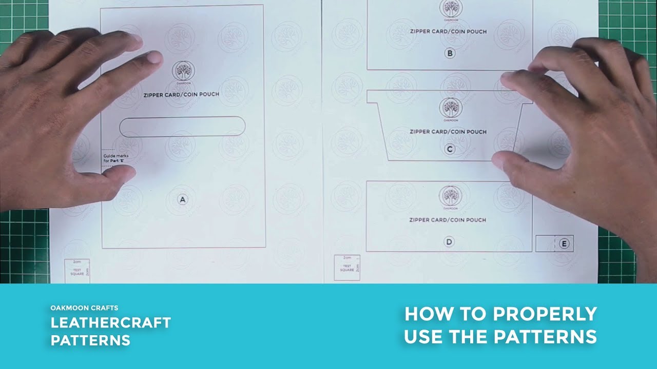 How to: Print & Make Durable, Reusable Leathercraft Patterns.