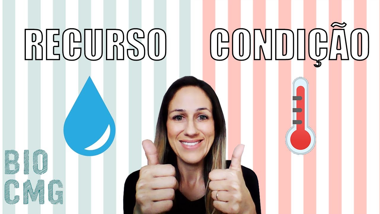 Recurso e Condição: Qual é a diferença e como influenciam a distribuição das espécies