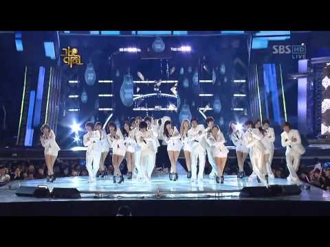 Super Junior   Sorry Sorry with SNSD 44 09 Gayo FestS Dec292009 GIRLS' GENERATION Live 720p HD