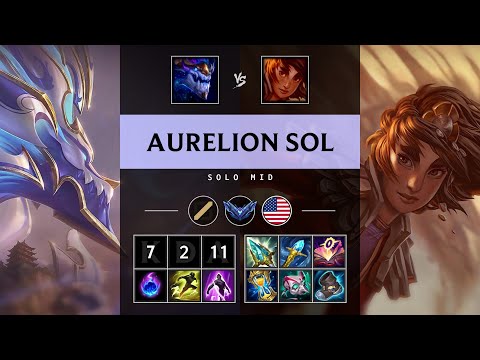 Aurelion Sol Mid vs Taliyah - NA Diamond Patch 25.14