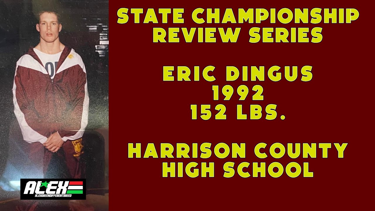 State Wrestling Championship match review w/ Eric Dingus (Harrison Co.; 152 lbs. 1992)