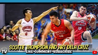 Art Dela Cruz &amp; Scottie Thompson Tandem Highlights Vs Magnolia | Manila Clasico Playoffs Game 1