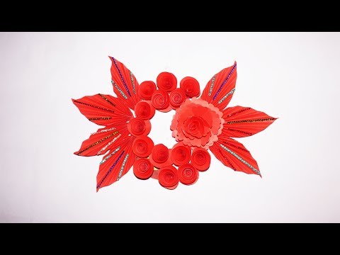 Wall Decoration Idea_How To Make Wall Hanging With Paper By_Life Hacks 360 Video