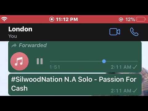 #SilwoodNation N.A Solo - Passion For Cash (Preview) Trades #Exclusives