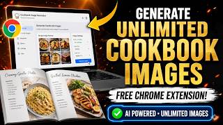 Generate UNLIMITED Cookbook Images (Free Chrome Extension!)