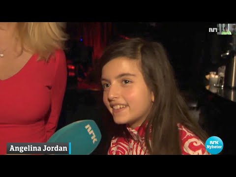 WOW! Angelina Jordan & Mia Gundersen   interview and rehearsal "What A Wonderful World" eng sub 2015