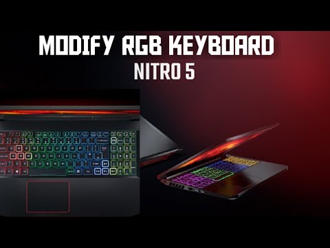 How To Change RGB Keyboard Lighting in Acer Nitro 5...