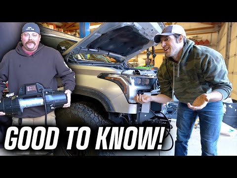 I wish I knew this BEFORE I tore apart my Tundra to Install a Warn Winch...