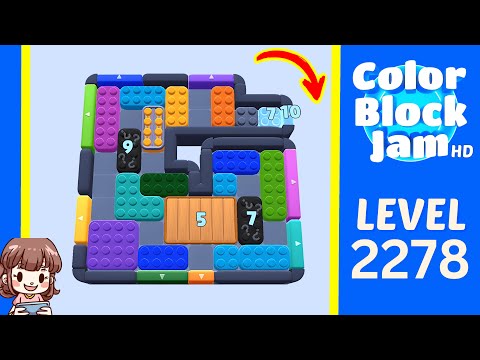 Color Block Jam Level 1370 (2278) Solution Walkthrough
