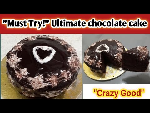 Best Ever Chocolate Cake|Homemade Cake+ Ganache Recipe| Soft Fluffy Cake Bnany Ka Tarika|How To Make