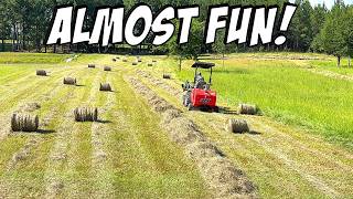 This Machine Is Taking Over Small Farm Haying!