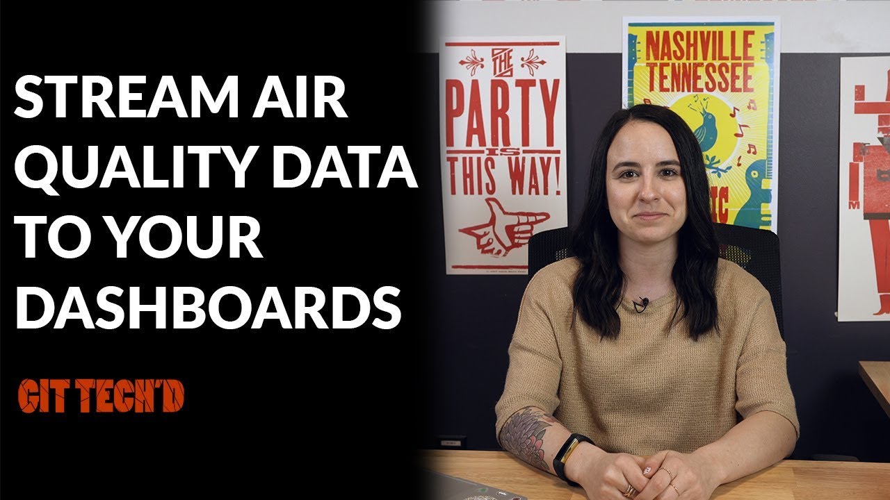 Stream Air Quality with Air Visual API | GIT TECH'D
