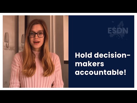 A Sustainable Europe in 2050- ESDN Youth Pitches: Lucija