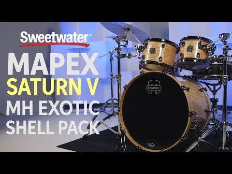 Mapex Saturn V MH Exotic 4-piece Shell Pack Review Video