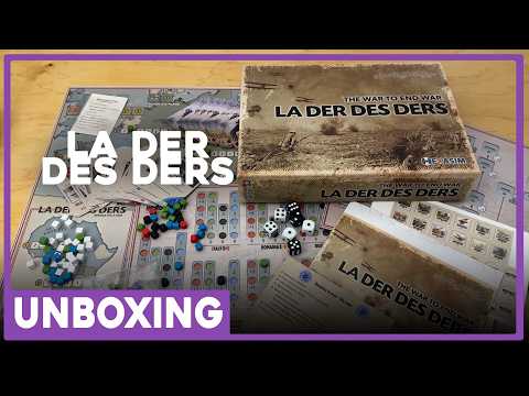 Unboxing | La Der Des Ders | Hexasim | The Players' Aid