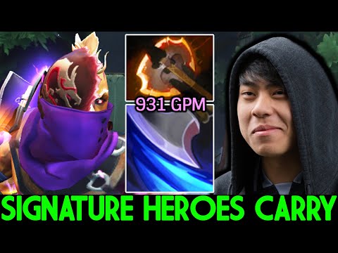 ANA [Anti Mage] Signature Heroes Carry is Back 900 GPM Dota 2