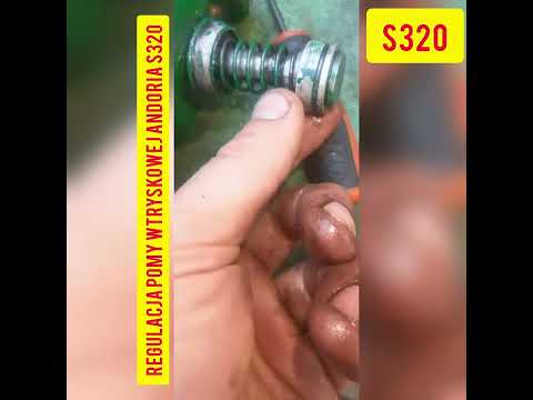 Andoria s320 pompa wtryskowa regulacja ustawienia esiok