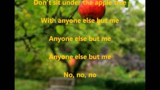 Don&#39;t Sit Under the Apple Tree by Anastasia_R (with lyrics)