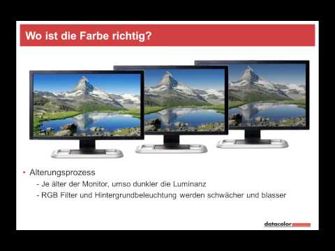 Webinar: SpyderHD - Farbmanagement & Farbsteuerung bei Foto- und Videoaufnahmen