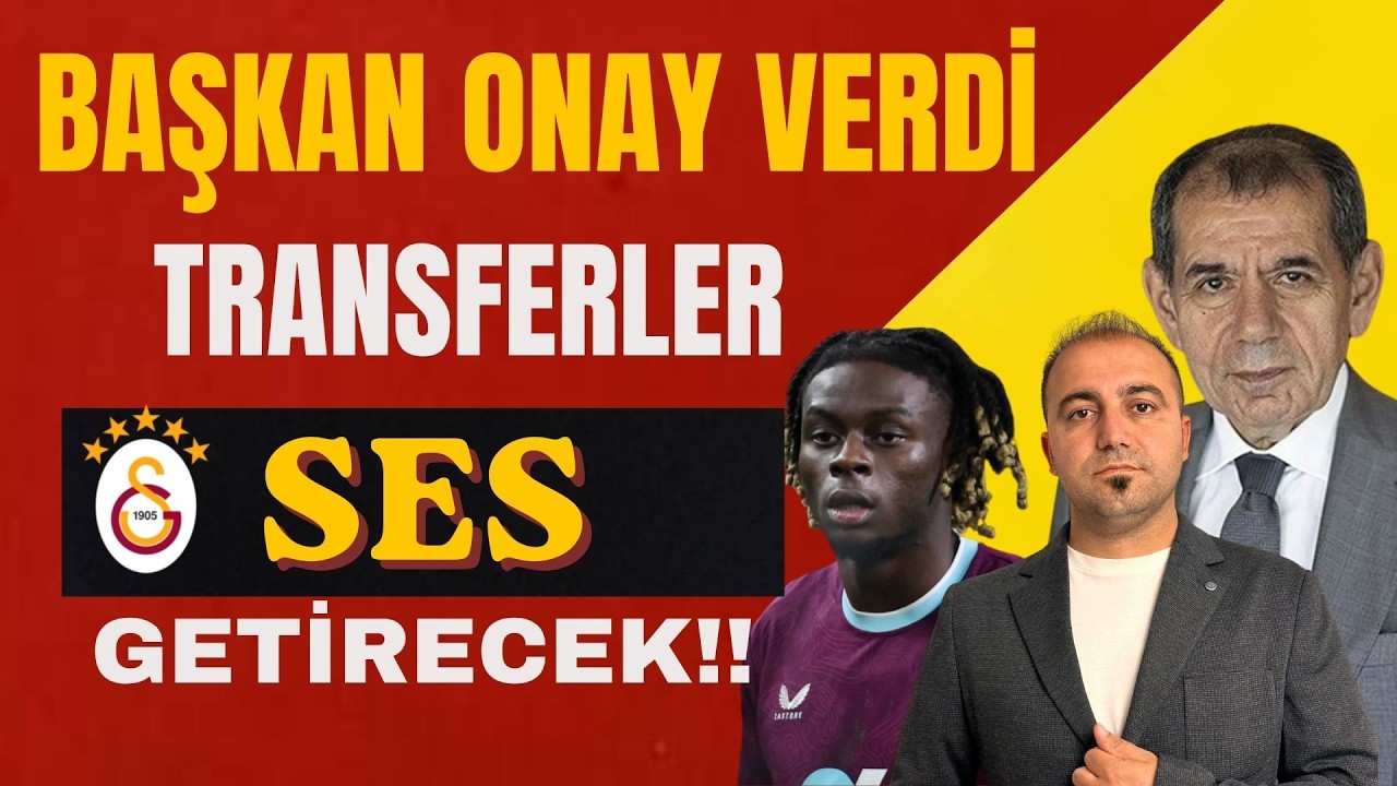 DURSUN ÖZBEK ONAY VERDİ TRANSFERLER SES GETİRECEK I Galatasaray transfer haberleri