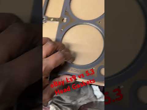 Part of a video titled 5.3 vs 6.0 Head Gaskets… - YouTube