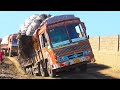 Such A Digital India Roads For Trucks To Go Truck Videos Lorry Videos Trucks In Mud