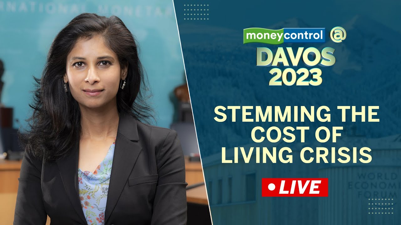 LIVE: Davos 2023 | Stemming Cost Of Living Crisis | Gita Gopinath, IMF